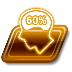 Icon for 60% Brain Usage