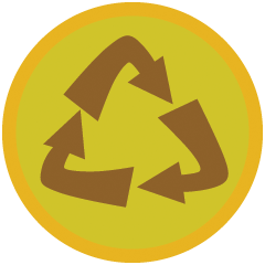 Icon for Recycling Badge