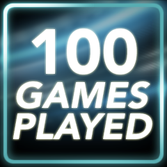Icon for 100 Games Played