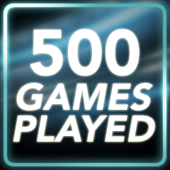 Icon for 500 Games Played