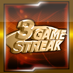 Icon for 3 Ranked Streak Trophy