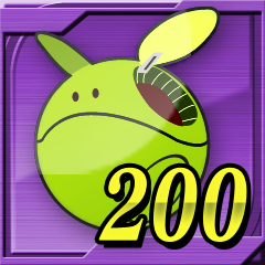 Icon for Total Missions: 200