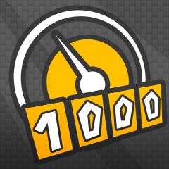 Icon for 1000 kilometers