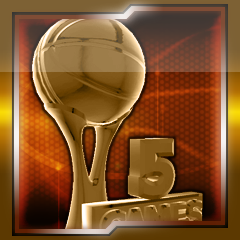 Icon for 5 Ranked Matches Trophy
