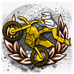 Icon for Stunt Mania competition medalist