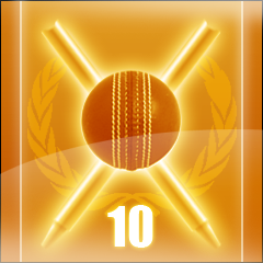 Icon for 10 Wicket Defeat