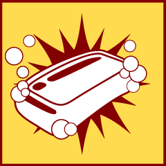 Icon for Slippery like soap
