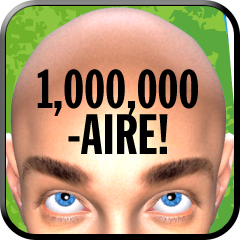 Icon for 1,000,000aire!