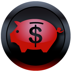Icon for Piggy Bank Full