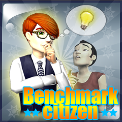 Icon for Benchmark citizen!