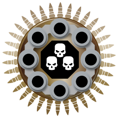 Icon for Bullet Spam - Kill with the Minigun pickup
