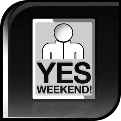 Icon for Yes, weekend!