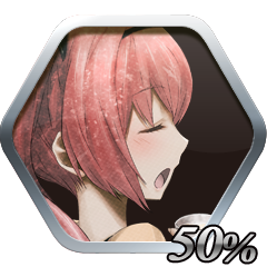Icon for CGの達成率５０％