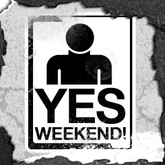 Icon for Yes, weekend!