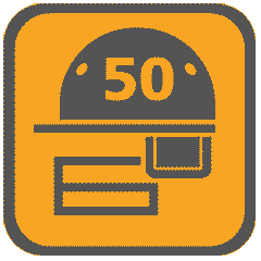 Icon for 50-50