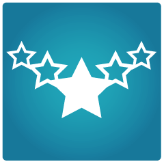 Icon for Five Star Rating