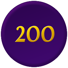 Icon for 200 Levels