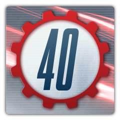 Icon for Racer Rank 40