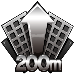 Icon for 200 Meters High