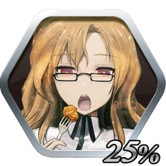 Icon for CG 달성율 25%