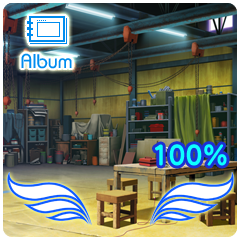 Icon for Album解放率100%