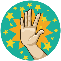 Icon for Gimme five!