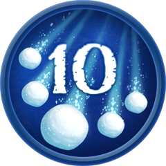 Icon for 10 Snowballs