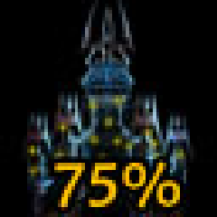 Icon for 75% OF THE CASTLE IS LIT