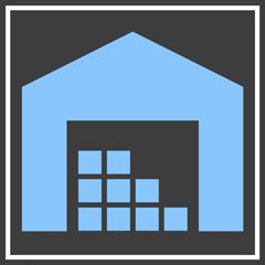 Icon for Warehouse Building