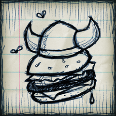 Icon for Maybe I'll go work at Viking Burger just to annoy him. But I really don't want to wear one of those Viking Horn Hats.