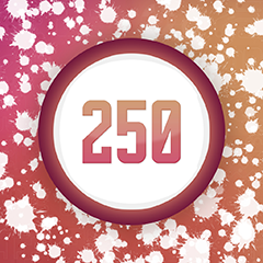 Icon for Splatter 250 times