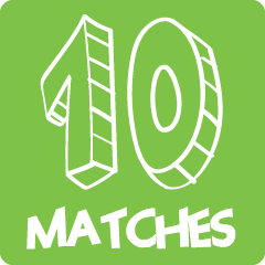 Icon for 10 Matches