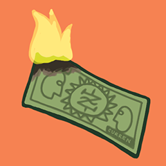 Icon for Burning Money