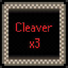 Icon for Cleaver x3