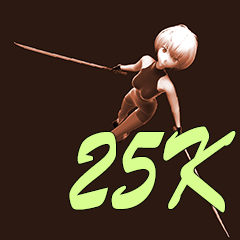 Icon for 25K Points