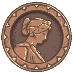 Icon for Sappho from Mytilene