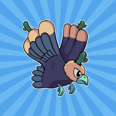 Icon for Desert high flying bird