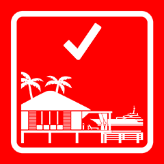 Insel und Entspannung